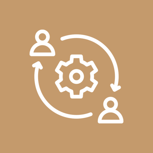 Outsourcing icon